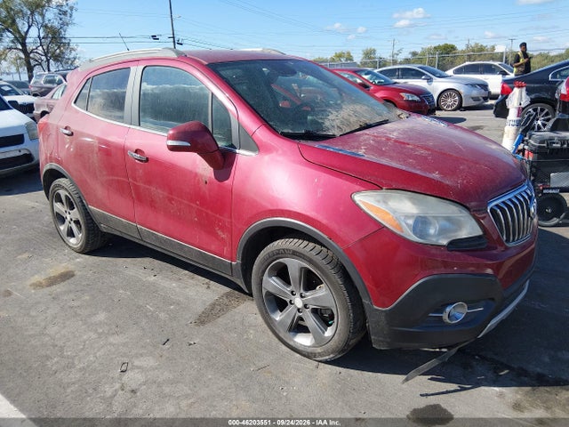 2014 Buick Encore Convenience მანქანა იყიდება აუქციონზე, vin: KL4CJBSB7EB551973, აუქციონის ნომერი: 46203551