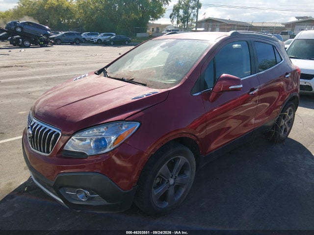2014 Buick Encore Convenience მანქანა იყიდება აუქციონზე, vin: KL4CJBSB7EB551973, აუქციონის ნომერი: 46203551