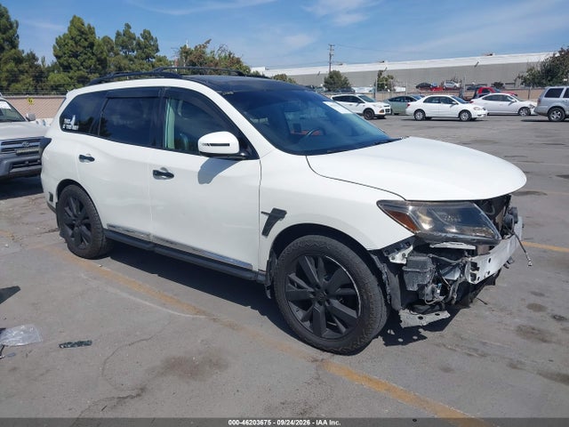 Auction sale of the 2015 Nissan Pathfinder Platinum/s/sl/sv, vin: 5N1AR2MM0FC712207, lot number: 46203675