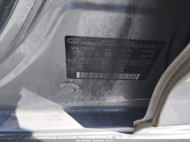 Продаж на аукціоні авто 2017 Hyundai Elantra Se, vin: 5NPD84LF9HH047611, номер лоту: 46203680