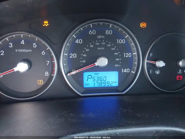 46203710 :رقم المزاد ، 5NMSH4AGXAH358437 vin ، 2010 Hyundai Santa Fe Se مزاد بيع