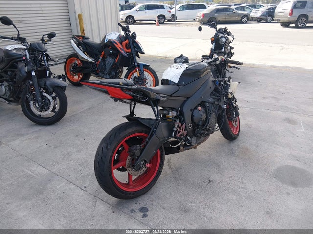 46203727 :رقم المزاد ، JYARJ16Y28A001532 vin ، 2008 Yamaha Yzfr6 مزاد بيع