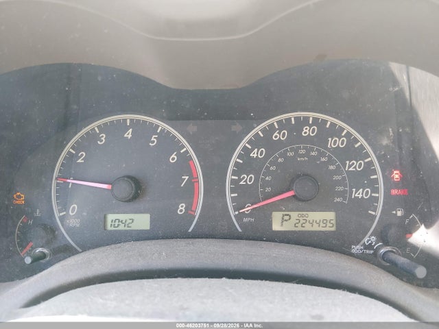 Aukcja sprzedaży 2009 Toyota Corolla Le, vin: JTDBL40E099032555, numer aukcji: 46203751