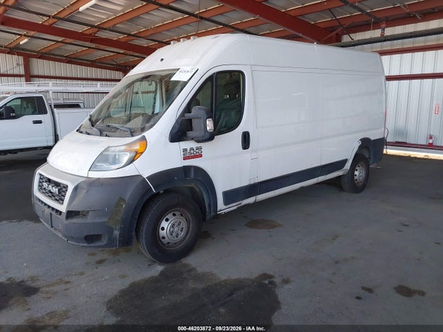 46203872 :رقم المزاد ، 3C6LRVDG0ME500249 vin ، 2021 Ram Promaster High Roof مزاد بيع