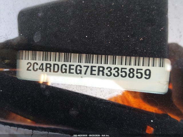 2014 Dodge Grand Caravan R/t მანქანა იყიდება აუქციონზე, vin: 2C4RDGEG7ER335859, აუქციონის ნომერი: 46203935