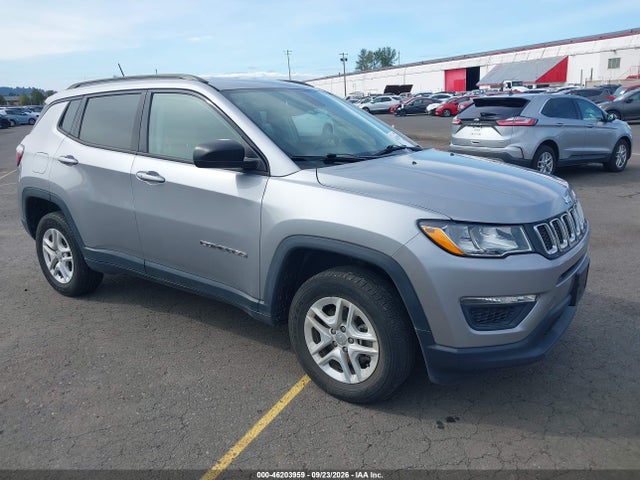 Auction sale of the 2018 Jeep Compass Sport 4x4, vin: 3C4NJDAB7JT392294, lot number: 46203959