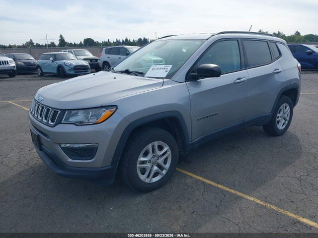 46203959 :رقم المزاد ، 3C4NJDAB7JT392294 vin ، 2018 Jeep Compass Sport 4x4 مزاد بيع