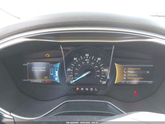 46203992 :رقم المزاد ، 3FA6P0LU2DR371208 vin ، 2013 Ford Fusion Hybrid Se مزاد بيع