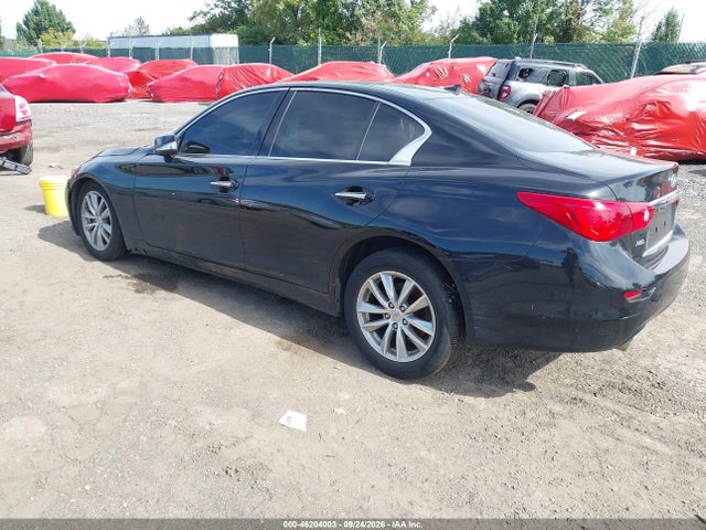 2014 Infiniti Q50 Premium მანქანა იყიდება აუქციონზე, vin: JN1BV7AR8EM683374, აუქციონის ნომერი: 46204003