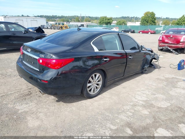 2014 Infiniti Q50 Premium მანქანა იყიდება აუქციონზე, vin: JN1BV7AR8EM683374, აუქციონის ნომერი: 46204003