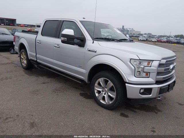 46204104 :رقم المزاد ، 1FTFW1EG4FFC65059 vin ، 2015 Ford F-150 Platinum مزاد بيع