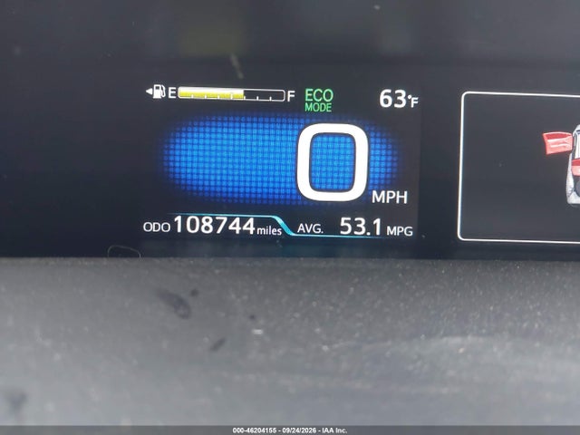 2016 Toyota Prius Three Touring მანქანა იყიდება აუქციონზე, vin: JTDKARFU3G3512414, აუქციონის ნომერი: 46204155