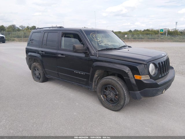 2015 Jeep Patriot Sport მანქანა იყიდება აუქციონზე, vin: 1C4NJPBA8FD428272, აუქციონის ნომერი: 46204254