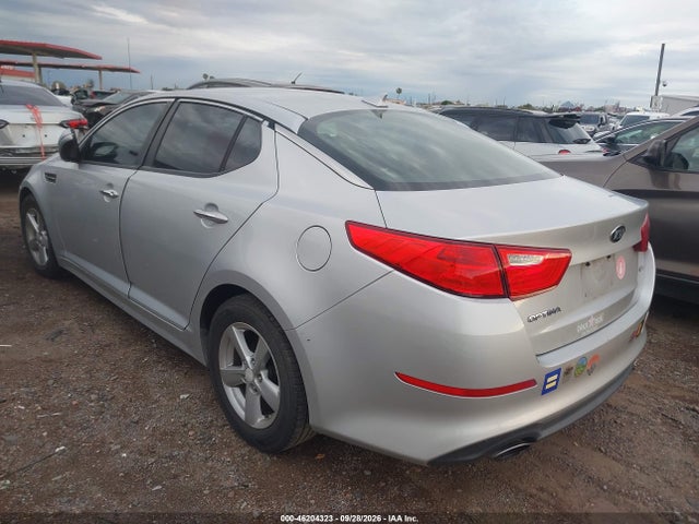 2015 Kia Optima Lx მანქანა იყიდება აუქციონზე, vin: 5XXGM4A79FG406209, აუქციონის ნომერი: 46204323