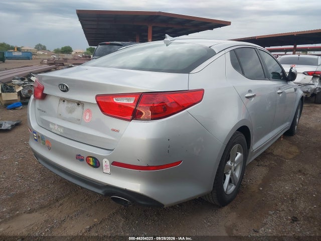 2015 Kia Optima Lx მანქანა იყიდება აუქციონზე, vin: 5XXGM4A79FG406209, აუქციონის ნომერი: 46204323