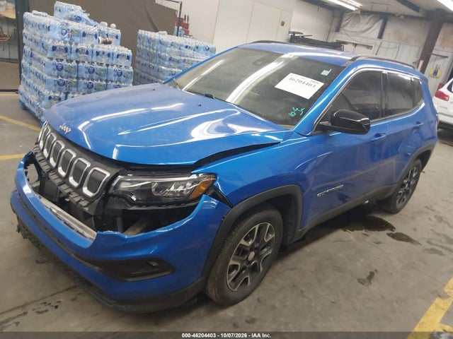 Aukcja sprzedaży 2022 Jeep Compass Latitude Fwd, vin: 3C4NJCBBXNT120191, numer aukcji: 46204403