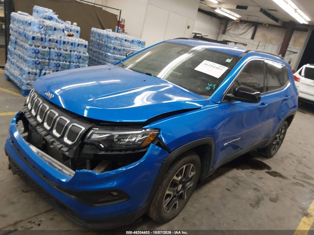 Aukcja sprzedaży 2022 Jeep Compass Latitude Fwd, vin: 3C4NJCBBXNT120191, numer aukcji: 46204403