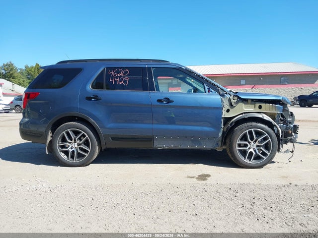 46204429 :رقم المزاد ، 1FM5K8GT4JGA61340 vin ، 2018 Ford Explorer Sport مزاد بيع