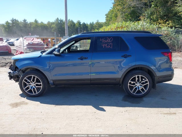 46204429 :رقم المزاد ، 1FM5K8GT4JGA61340 vin ، 2018 Ford Explorer Sport مزاد بيع