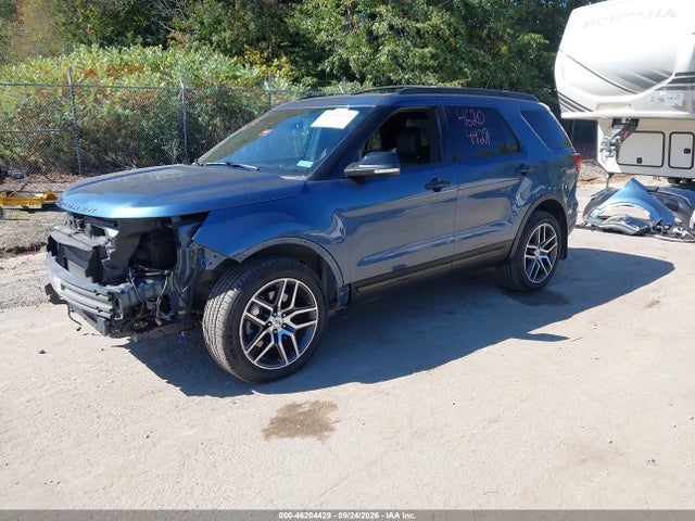46204429 :رقم المزاد ، 1FM5K8GT4JGA61340 vin ، 2018 Ford Explorer Sport مزاد بيع