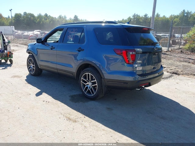 46204429 :رقم المزاد ، 1FM5K8GT4JGA61340 vin ، 2018 Ford Explorer Sport مزاد بيع