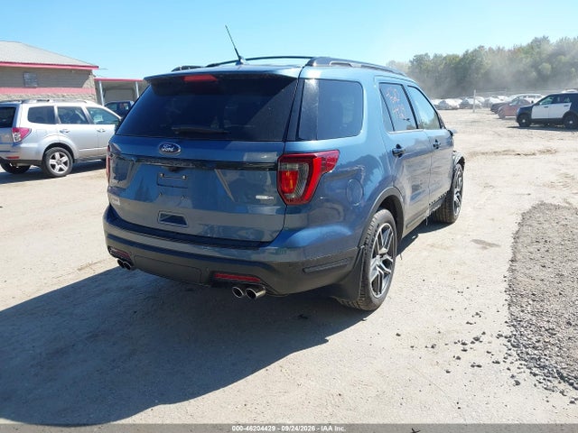 46204429 :رقم المزاد ، 1FM5K8GT4JGA61340 vin ، 2018 Ford Explorer Sport مزاد بيع