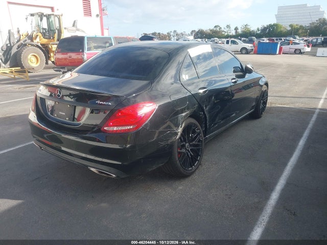 2015 Mercedes-benz C 300 4matic მანქანა იყიდება აუქციონზე, vin: 55SWF4KB8FU065718, აუქციონის ნომერი: 46204445