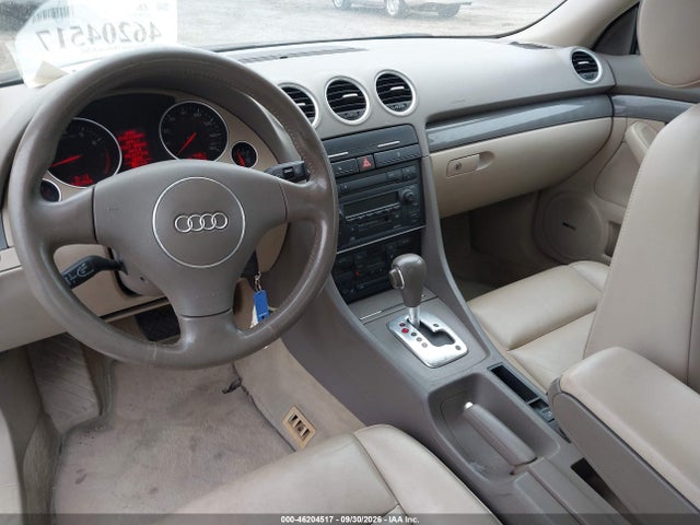 46204517 :رقم المزاد ، WAUAC48H43K022585 vin ، 2003 Audi A4 1.8t مزاد بيع