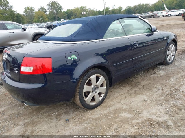 46204517 :رقم المزاد ، WAUAC48H43K022585 vin ، 2003 Audi A4 1.8t مزاد بيع