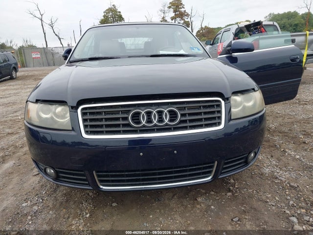 46204517 :رقم المزاد ، WAUAC48H43K022585 vin ، 2003 Audi A4 1.8t مزاد بيع