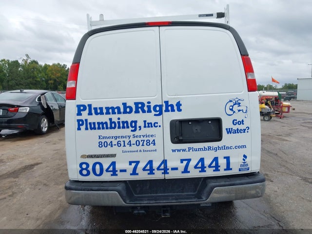 Aukcja sprzedaży 2025 Chevrolet Cargo Express Rwd 2500 Regular Wheelbase Wt, vin: 1GCWGAF79S1117962, numer aukcji: 46204521