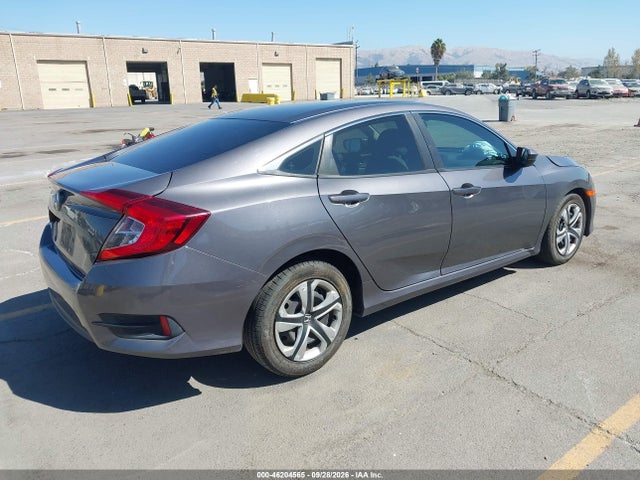 2016 Honda Civic Lx მანქანა იყიდება აუქციონზე, vin: 2HGFC2F52GH522734, აუქციონის ნომერი: 46204565