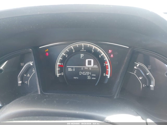 2016 Honda Civic Lx მანქანა იყიდება აუქციონზე, vin: 2HGFC2F52GH522734, აუქციონის ნომერი: 46204565