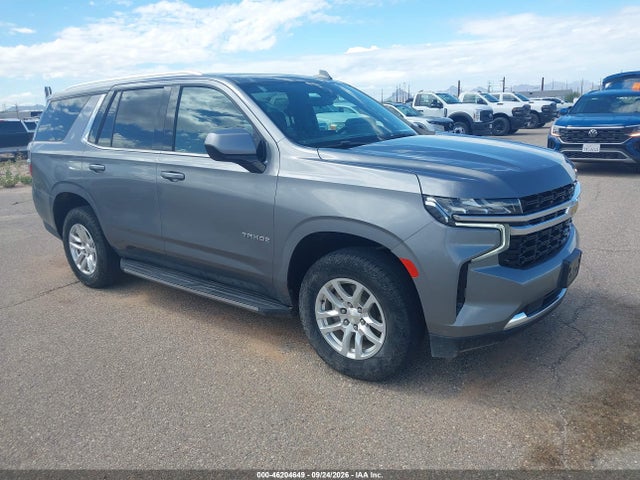 2022 Chevrolet Tahoe 2wd Ls მანქანა იყიდება აუქციონზე, vin: 1GNSCMED7NR171597, აუქციონის ნომერი: 46204649