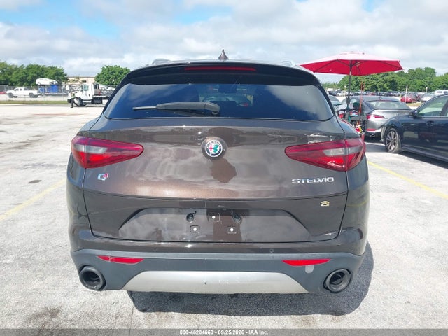 2018 Alfa Romeo Stelvio Ti Awd მანქანა იყიდება აუქციონზე, vin: ZASFAKBN3J7B80358, აუქციონის ნომერი: 46204669