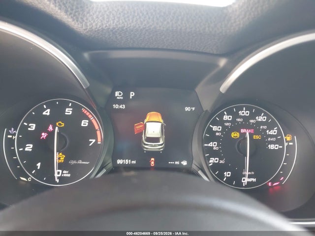 2018 Alfa Romeo Stelvio Ti Awd მანქანა იყიდება აუქციონზე, vin: ZASFAKBN3J7B80358, აუქციონის ნომერი: 46204669