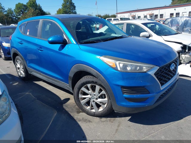 2019 Hyundai Tucson Se მანქანა იყიდება აუქციონზე, vin: KM8J23A47KU886214, აუქციონის ნომერი: 46204801