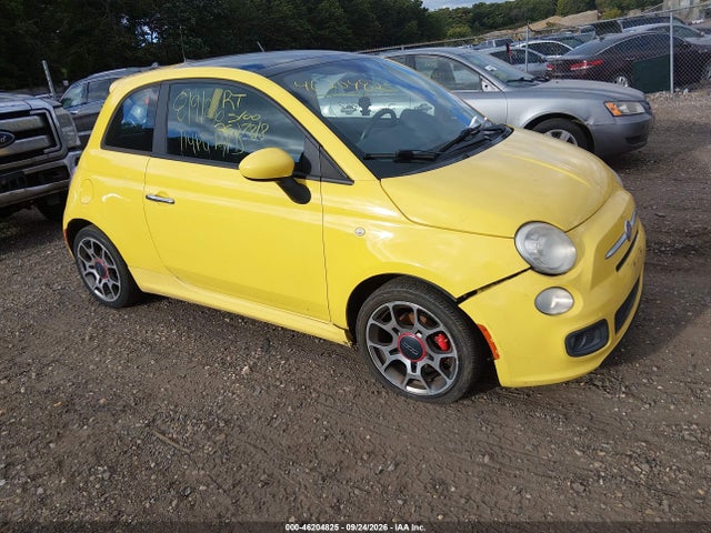 Продажа на аукционе авто 2012 Fiat 500 Sport, vin: 3C3CFFBR7CT119895, номер лота: 46204825