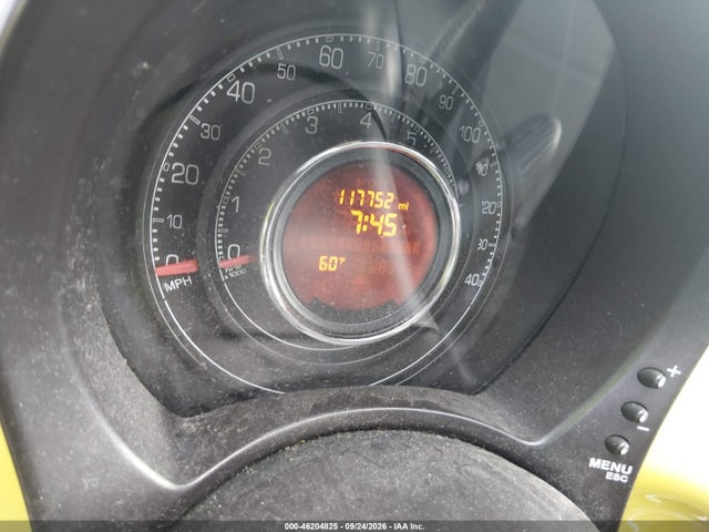 Aukcja sprzedaży 2012 Fiat 500 Sport, vin: 3C3CFFBR7CT119895, numer aukcji: 46204825
