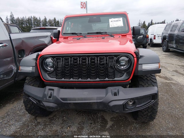 Aukcja sprzedaży 2025 Jeep Wrangler 4-door Willys 4x4, vin: 1C4PJXDN3SW597459, numer aukcji: 46204856