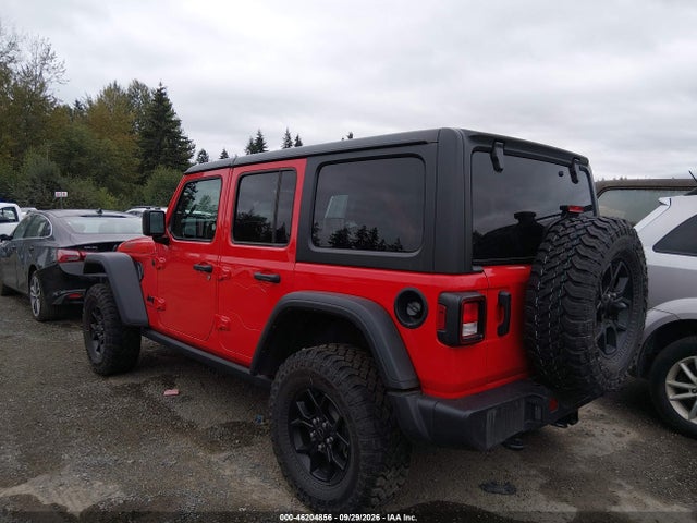 Aukcja sprzedaży 2025 Jeep Wrangler 4-door Willys 4x4, vin: 1C4PJXDN3SW597459, numer aukcji: 46204856
