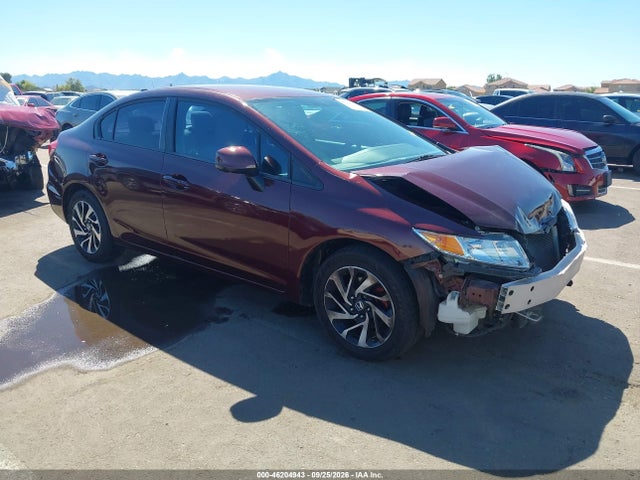 2013 Honda Civic Lx მანქანა იყიდება აუქციონზე, vin: 2HGFB2F52DH528046, აუქციონის ნომერი: 46204943
