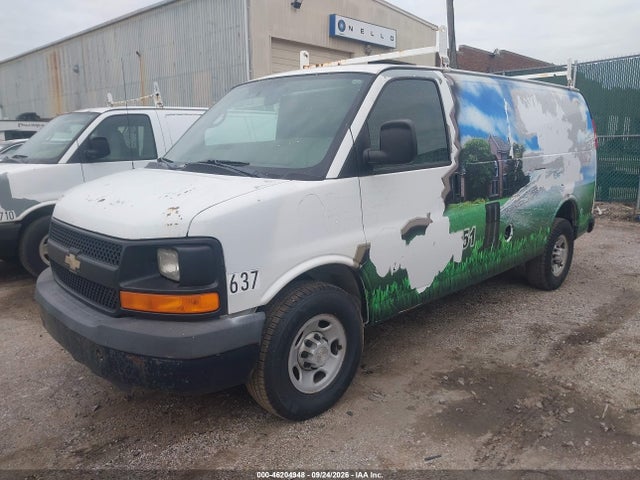 2009 Chevrolet Express Work Van მანქანა იყიდება აუქციონზე, vin: 1GCGG25C191136637, აუქციონის ნომერი: 46204948