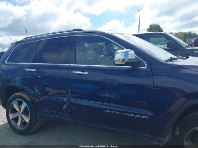 Продажа на аукционе авто 2016 Jeep Grand Cherokee Limited, vin: 1C4RJFBT6GC491763, номер лота: 46204984