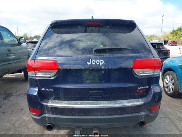 Продажа на аукционе авто 2016 Jeep Grand Cherokee Limited, vin: 1C4RJFBT6GC491763, номер лота: 46204984