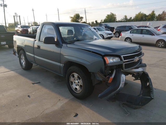 2006 Chevrolet Silverado 1500 Work Truck მანქანა იყიდება აუქციონზე, vin: 1GCEC14X76Z180320, აუქციონის ნომერი: 46204991