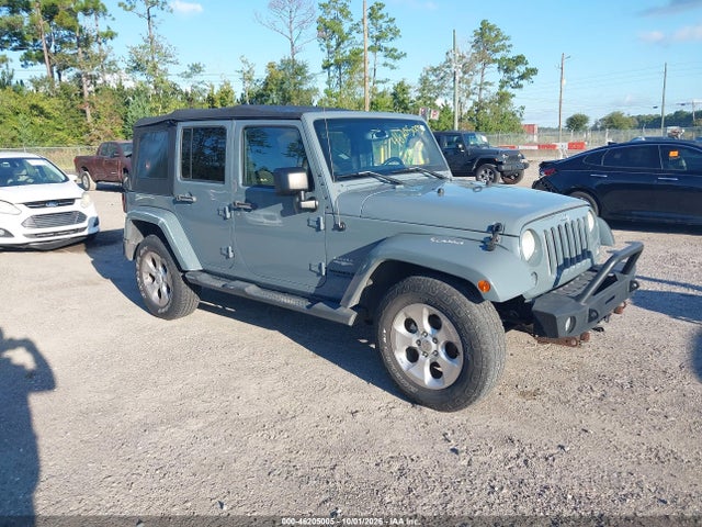 Auction sale of the 2015 Jeep Wrangler Unlimited Sahara, vin: 1C4BJWEG8FL527144, lot number: 46205005