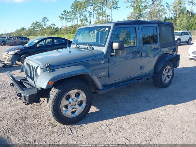 2015 Jeep Wrangler Unlimited Sahara მანქანა იყიდება აუქციონზე, vin: 1C4BJWEG8FL527144, აუქციონის ნომერი: 46205005