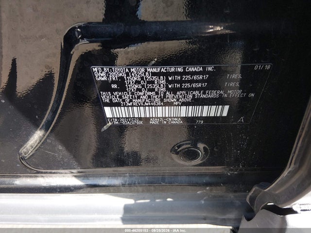 Toyota Rav4 Xle 2018 2T3WFREVXJW446364 Image 9
