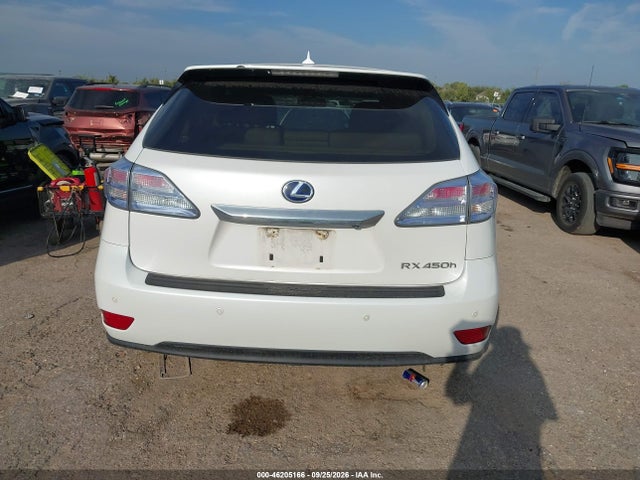 Продаж на аукціоні авто 2011 Lexus Rx 450h, vin: JTJZB1BA9B2405436, номер лоту: 46205166